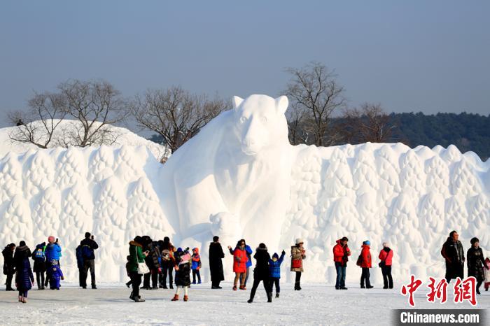 海内外游客聚集长春体验冰雪乐趣(资料图)长春市文广旅局供图