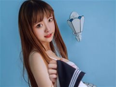 极品网红一只云烧 - JK少女日常